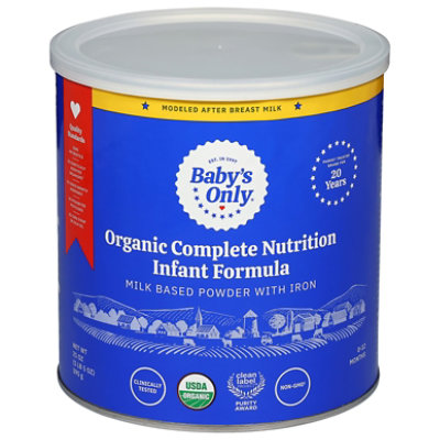 Baby’s only オーガニック　粉ミルク(360 g) Baby's Only Organic Premium Infant Formula With Iron 21 Oz