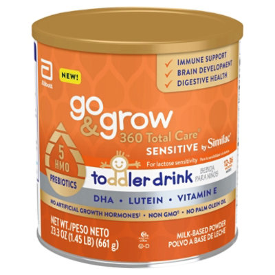 Similac Go And Grow 360 Total Care Sensitive 23.3 Ounce Powder - 23.3 OZ - Image 3