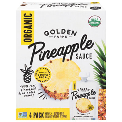 Golden Farms Organic Pineapple Pouch - 4-3.17 OZ - Image 3