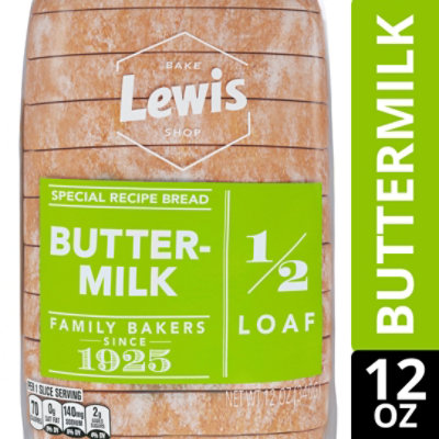 Lewis Bake Shop Half Loaf Buttermilk Bread - 12 OZ - Image 2
