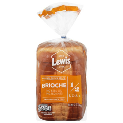 Lewis Bake Shop Brioche Half Loaf - 12 OZ - Image 2