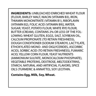 Lewis Bake Shop Brioche Half Loaf - 12 OZ - Image 4