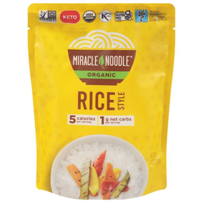 Miracle Noodle Rice Organic Ready To Eat - 7 OZ - Image 3