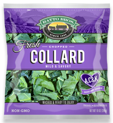 Greens Collard Chopped - 10 OZ - Image 1