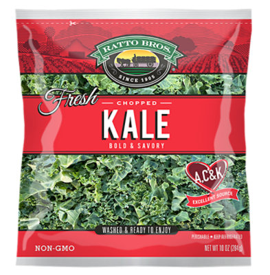 Kale Greens Chopped - 10 OZ - Image 1