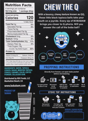 Bobabam Coffee Instant Boba Kit - 9.2 OZ - Image 6