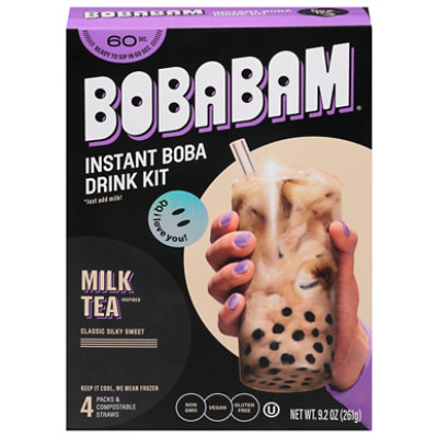 Bobabam Milk Tea Inspired Instant Boba Kit - 9.2 OZ - Image 3