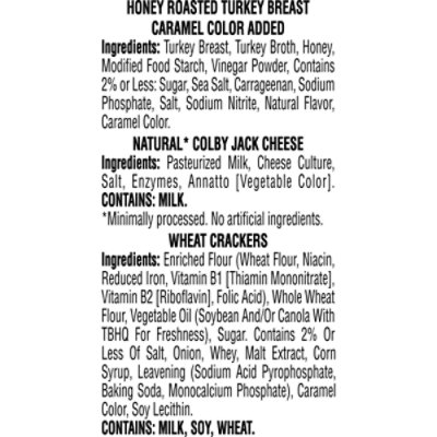 Hillshire Farm Snack Kit Honey Turkey,colby Jack Cheese,wheat Cracker - 2.76 OZ - Image 4