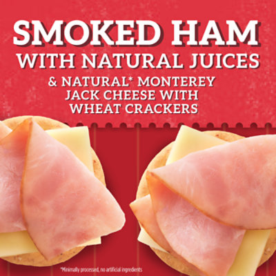 Hillshire Farm Snack Kit Smoked Ham, Monterey Jack Cheese,wheat Cracker - 2.76 OZ - Image 2