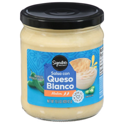 Signature SELECT Queso Blanco Medium Salsa Con - 15.5 Oz - Image 3