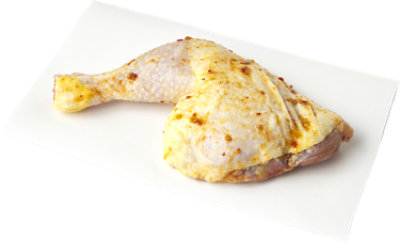 Chicken Leg Quarters Garlic Onion Marinade Up To 10% Solution - LB - Image 1