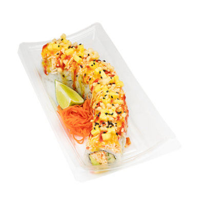 ZENSHI Mango Crunchy Dragon Roll 10 Count - 10.4 Oz (Available After 11 AM)
