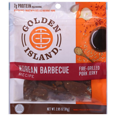 Golden Island Korean Barbecue Pork Jerky 2.85oz - 2.85 OZ - Image 3