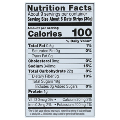 Natural Delights Medjool Date Strips With Tajin Chili Lime Seasoning - 10 OZ - Image 4
