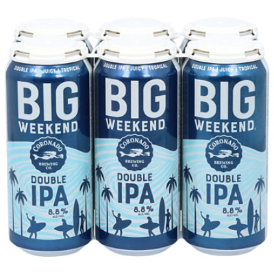 Coronado Big Weekend Dbl Ipa 6-16 Fl Oz Cans - 6-16 FZ - Image 2