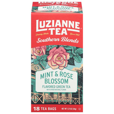 Luzianne Southern Blends Mint And Rose Blossom Tea - 1.21 Oz - Image 3