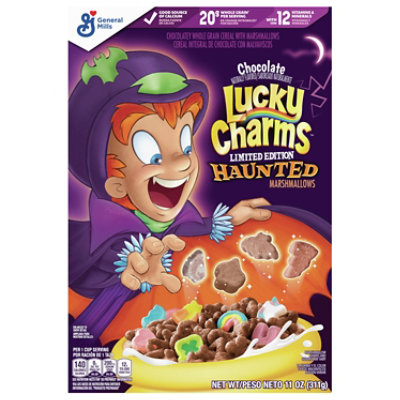 Lucky Charms Halloween Chocolate Breakfast Cereal - 11 Oz - Image 3