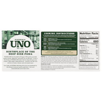 Pizzeria UNO Steak & Cheese Stromboli Box - 9 Oz - Image 3