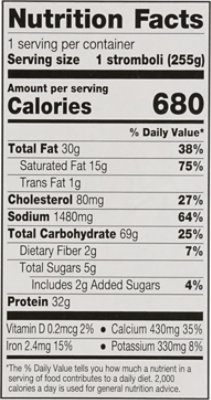 Pizzeria UNO Steak & Cheese Stromboli Box - 9 Oz - Image 1