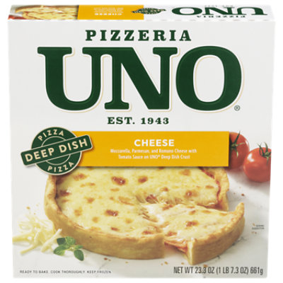 Pizzeria UNO 9 Inch Cheese Deep Dish Pizza - 23.3 Oz - Image 1