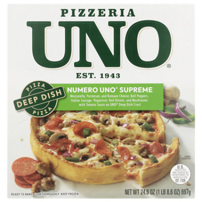 Pizzeria UNO 9 Inch Numero Pizzeria UNO Supreme Deep Dish Pizza - 24.6 Oz - Image 1
