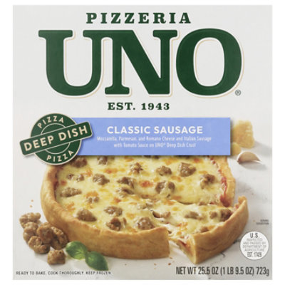 Pizzeria UNO 9 Inch Sausage Deep Dish Pizza - 25.5 Oz - Image 2