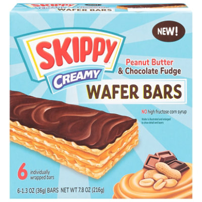 Skippy Peanut Butter And Chocolate Fudge Wafer Bars - 6-7.8 Oz - Image 3