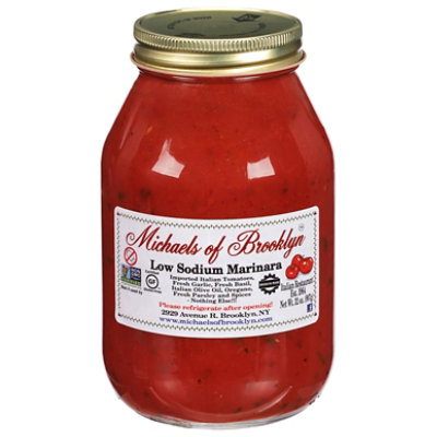 Michaels Of Brooklyn Marinara Sauce Low Sodium - 32 Oz - Image 1