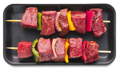 Beef Kabobs Teriyaki Marinade Up To 10% Solution - 0.5 Lb