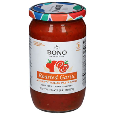 Bono Usa Inc Roasted Garlic Authentic Pasta Sauce - 24 Oz - Image 1