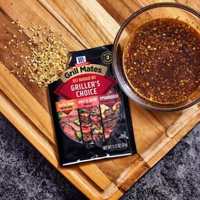 Mccormick Grill Mates Beef Marinade Mix Grillers Choice - 1.12 Oz - Image 2