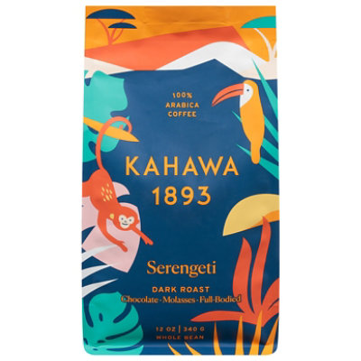 Kahawa 1893 Dark Roast Whole Bean Coffee - 12 Oz - Image 3