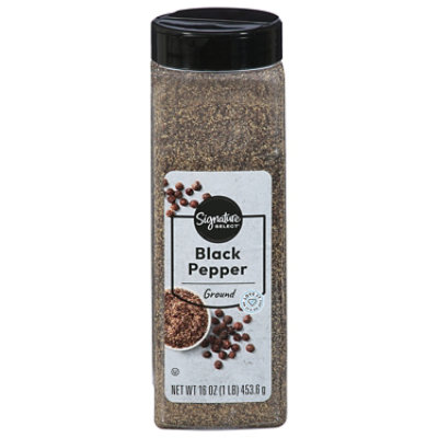 Signature SELECT Black Pepper Ground - 16 Oz - Image 2