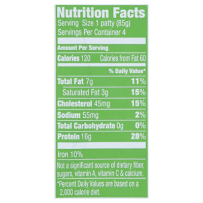 Lauras Lean Beef 92% Lean 8% Fat Patties - 12 Oz - Image 3