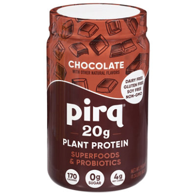 Pirq Decadent Chocolate Plant Protein Powder - 1.17 Lb - Image 2