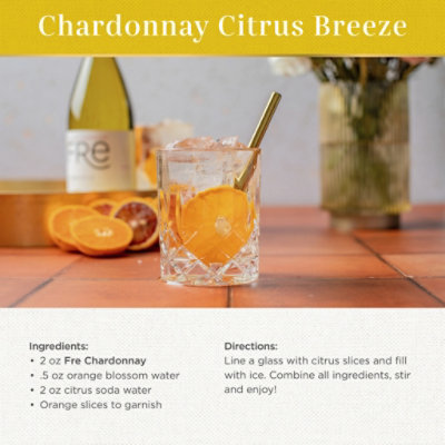FRE Sutter Home Chardonnay Alcohol-Removed Wine - 4-187 Ml - Image 4