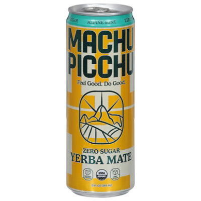 Machu Picchu Alpine Mint Organic Yerba Mate - 12 Fl. Oz. - Image 3