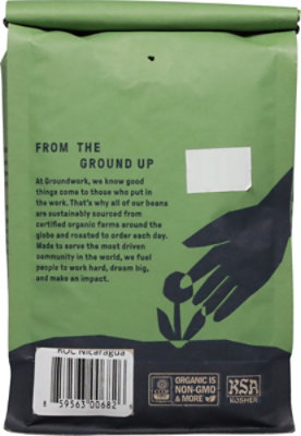 Groundwork Coffee Regenerative Organic Certified Whole Bean Coffee - 12 Oz - Image 5