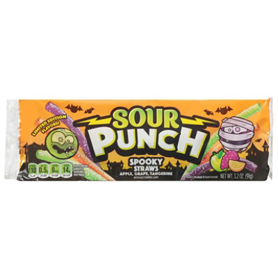 Sour Punch Spooky Straws Tray - 3.2 Oz - Image 3