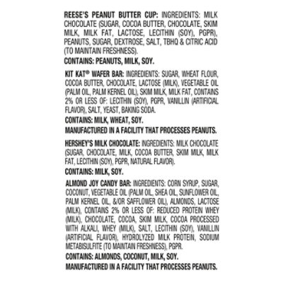Hershey Miniatures Assorted Chocolate Flavored Halloween Candy Bag Multipack - 45-14.46 Oz - Image 4