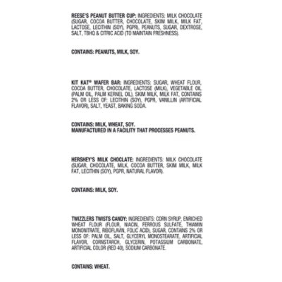 Hershey Miniatures Assorted Flavored Halloween Candy Bag - 13.92 Oz - Image 4