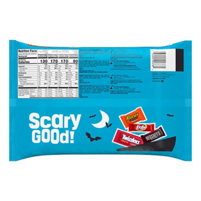 Hershey Miniatures Assorted Flavored Halloween Candy Bag - 13.92 Oz - Image 2