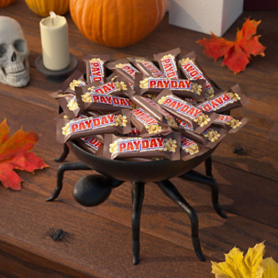 Payday Chocolatey Peanut Caramel Snack Size Halloween Candy Bag - 10.64 Oz - Image 5