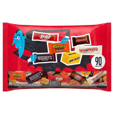 Hershey Assorted Chocolate Flavors Bite Size Individually Wrapped Candy 90 Count - 24.98 Oz - Image 2