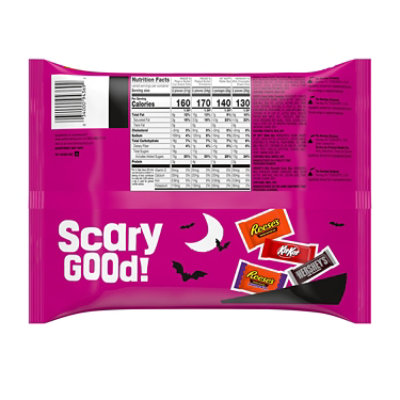 HERSHEY'S KIT KAT and REESE'S Assorted Milk Chocolate Snack Size Halloween Candy Bag - 13.08 Oz - Image 2