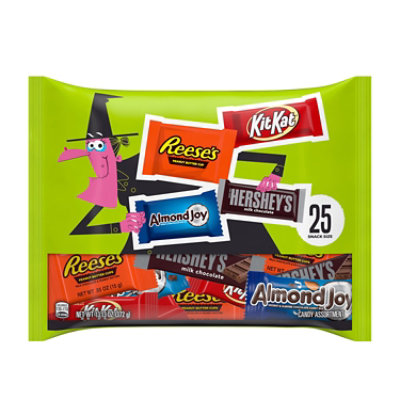 Hershey Assorted Flavored Snack Size Halloween Candy Bag Multipack - 25-13.13 Oz - Image 1