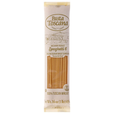 Bono USA Inc Spaghetti Six Wheat Semolina Pasta - 16 Oz - Image 1