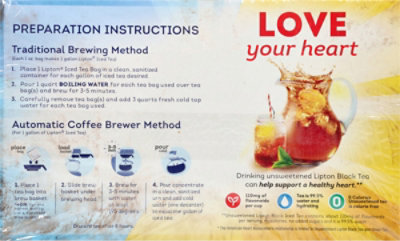 Lipton Iced Tea Unsweetened Smooth Blend For Coffee Brewer - 24 Count - Image 6