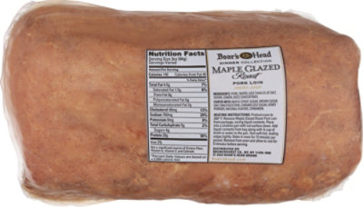 Boars Head Boneless Maple Glazed Roast Pork Loin - 0.5 Lb - Image 6