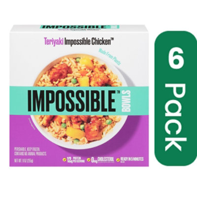 Impossible Entree Teriyaki Chicken Rice - 9 Oz - Image 1